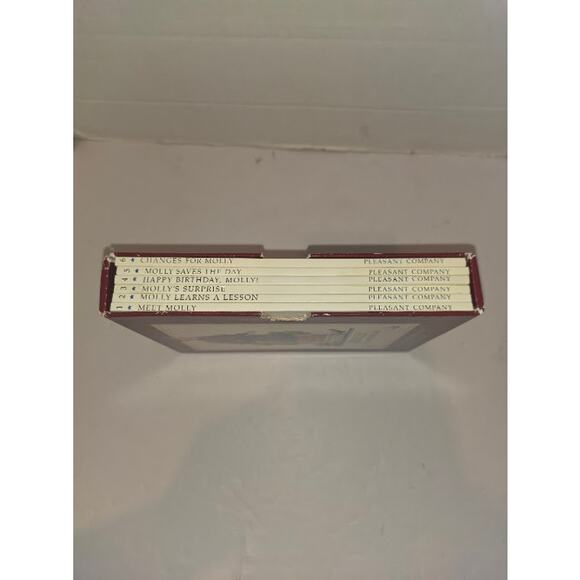 Molly American Girl Collection Box Set Book Lot Pleasant Company Historical - Picture 5 of 8